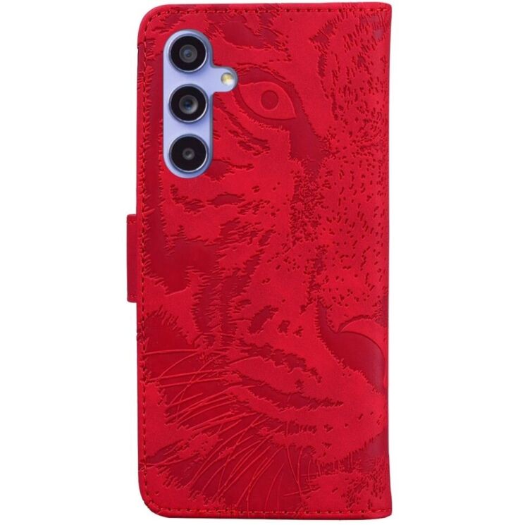 Чехол-книжка Deexe Tiger для Samsung Galaxy A35 (A356) - Red: фото 6 из 7