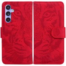 Чехол-книжка Deexe Tiger для Samsung Galaxy A35 (A356) - Red: фото 1 из 7