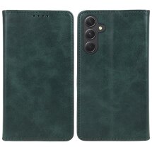 Чехол-книжка Deexe Wallet Case для Samsung Galaxy M35 (M356) - Midnight Green: фото 1 из 7
