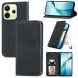 Чехол-книжка Deexe Wallet Case для Xiaomi Redmi Note 14 4G - Black (373468B). Фото 1 из 8