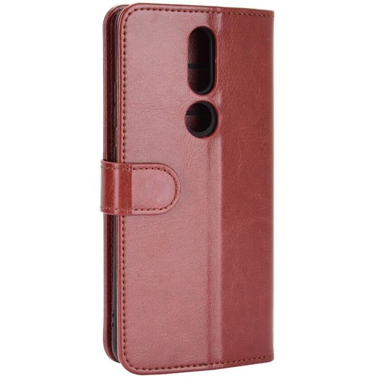 Чехол-книжка Deexe Wallet Style для Nokia 2.4 - Brown: фото 8 из 8