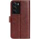 Чохол-книжка Deexe Wallet Style для Realme C71 - Brown (384915Z). Фото 3 з 8