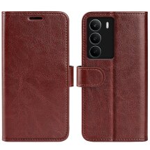 Чохол-книжка Deexe Wallet Style для Realme C71 - Brown: фото 1 з 8