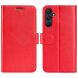 Чехол-книжка Deexe Wallet Style для Samsung Galaxy A26 (A266) - Red (371608R). Фото 1 из 7