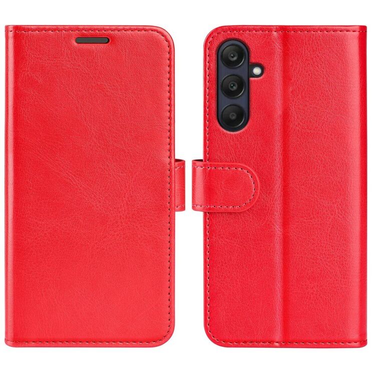 Чехол-книжка Deexe Wallet Style для Samsung Galaxy A26 (A266) - Red: фото 1 из 7