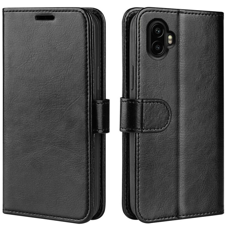 Чехол-книжка Deexe Wallet Style для Samsung Galaxy Xcover 7 (G556) - Black: фото 3 из 9