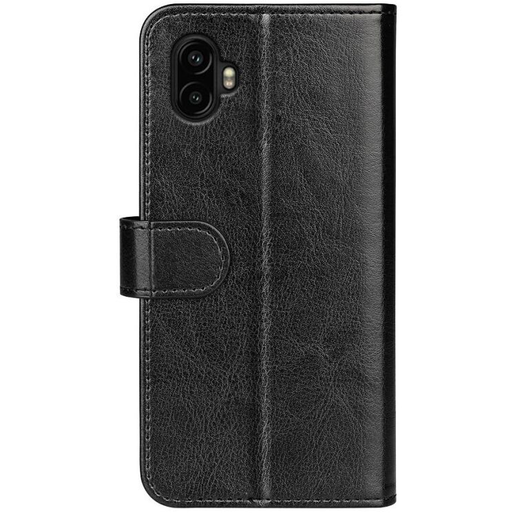 Чехол-книжка Deexe Wallet Style для Samsung Galaxy Xcover 7 (G556) - Black: фото 4 из 9