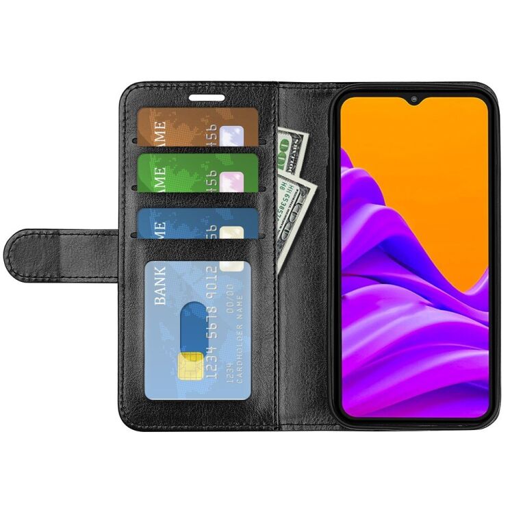 Чехол-книжка Deexe Wallet Style для Samsung Galaxy Xcover 7 (G556) - Black: фото 2 из 9