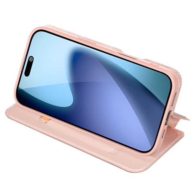 Чохол-книжка DUX DUCIS Skin Pro для Apple iPhone 17 - Pink: фото 3 з 11