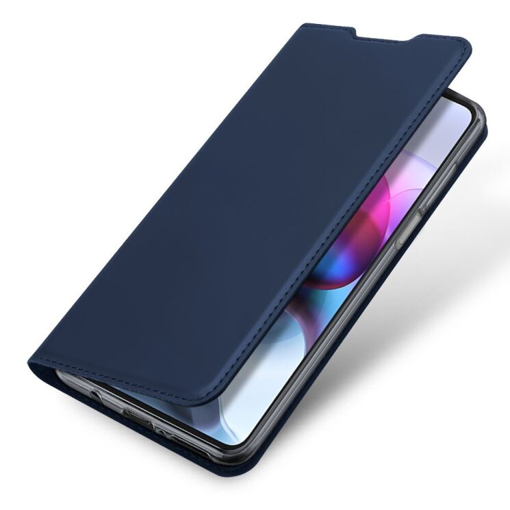 Чохол-книжка DUX DUCIS Skin Pro для Motorola Moto G100 - Dark Blue: фото 3 з 14