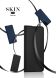Чохол-книжка DUX DUCIS Skin Pro для Motorola Moto G100 - Dark Blue (277906DB). Фото 5 з 14