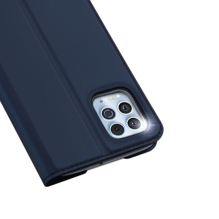 Чохол-книжка DUX DUCIS Skin Pro для Motorola Moto G100 - Dark Blue: фото 2 з 14