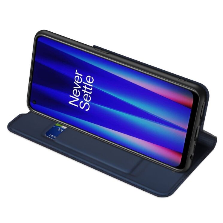 Чохол-книжка DUX DUCIS Skin Pro для OnePlus Nord CE 2 - Blue: фото 7 з 22