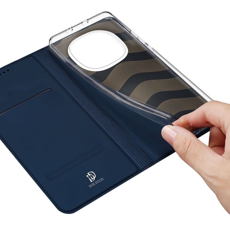 Чехол-книжка DUX DUCIS Skin Pro для Xiaomi Redmi Note 15 Pro - Black: фото 8 из 10