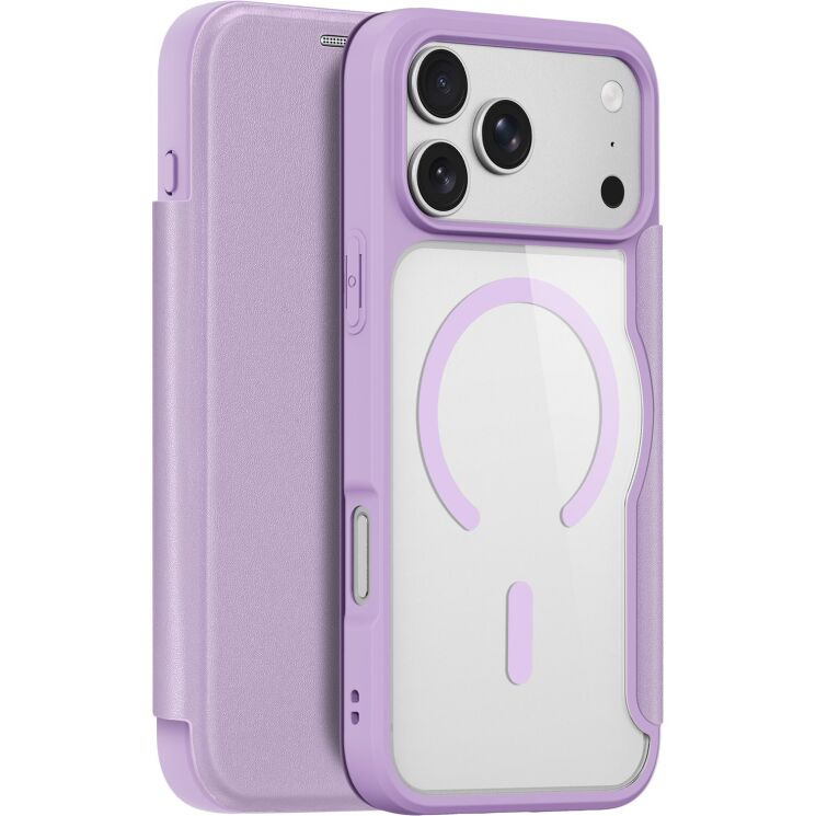 Чохол-книжка DUX DUCIS Skin X Pro Magnetic для iPhone 18 Pro Max - Purple / Pink (423843VP) Чохол-книжка DUX DUCIS Skin X Pro Magnetic для iPhone 18 Pro Max - Purple / Pink: фото 1 з 11