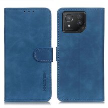 Чохол-книжка KHAZNEH Retro Wallet для ASUS ROG Phone 8 - Blue: фото 1 з 8
