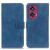 Чехол-книжка KHAZNEH Retro Wallet для Motorola Edge 50 Fusion - Blue: фото 1 из 9