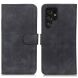 Чехол-книжка KHAZNEH Retro Wallet для Samsung Galaxy S25 Ultra (S938) - Black (372270B). Фото 1 из 8