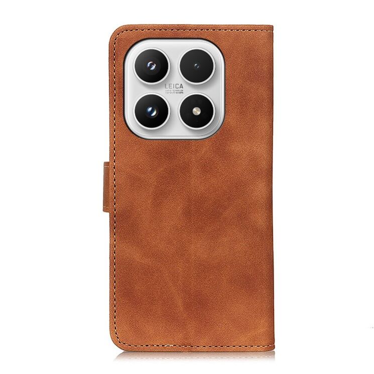 Чехол-книжка с застежкой KHAZNEH Retro Wallet для Xiaomi 17 - Brown (390621Z) Чехол-книжка с застежкой KHAZNEH Retro Wallet для Xiaomi 17 - Brown: фото 8 из 8