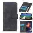 Чехол-книжка KHAZNEH Retro Wallet для Xiaomi Mi 11 Lite / 11 Lite NE - Black (233529B)