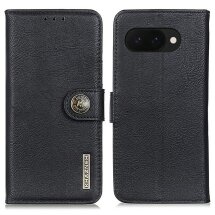 Чехол-книжка KHAZNEH Wallet Cover для Google Pixel 9a - Black: фото 1 из 8