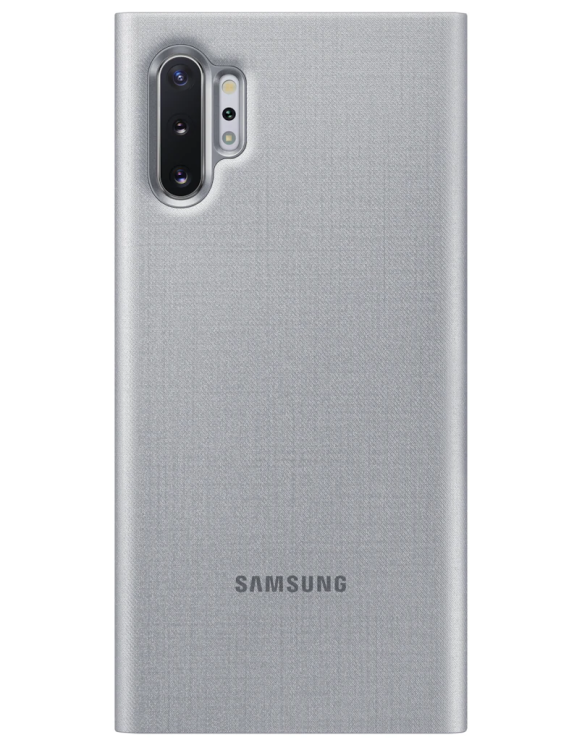 Чехол-книжка LED View Cover для Samsung Galaxy Note 10+ (N975)	 EF-NN975PSEGRU - Silver: фото 2 из 5