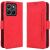 Чехол-книжка с карманами Deexe Wallet Stand для Motorola Edge 70 Fusion - Red: фото 1 из 15