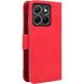 Чехол-книжка с карманами Deexe Wallet Stand для Motorola Edge 70 Fusion - Red (409507R). Фото 7 из 15
