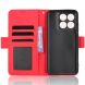 Чехол-книжка с карманами Deexe Wallet Stand для Motorola Edge 70 Fusion - Red (409507R). Фото 4 из 15