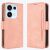Чехол-книжка с карманами Deexe Wallet Stand для OPPO Reno 16 / 16 Pro - Pink: фото 1 из 17