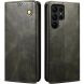 Чехол-книжка с карманами UniCase Leather Wallet для Samsung Galaxy S26 Ultra (S948) - Green (408574G). Фото 1 из 8