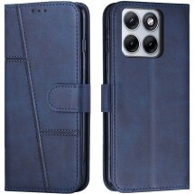 Чехол-книжка с застежкой UniCase Jet Cover для Motorola Edge 70 Fusion - Blue: фото 1 из 10