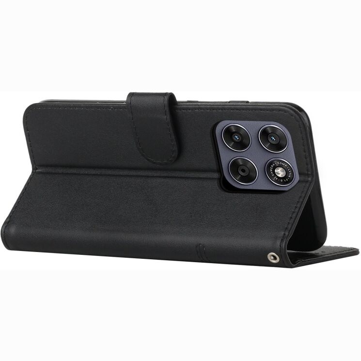 Чохол-книжка з застібкою UniCase Jet Cover для Motorola Edge 70 Pro - Black: фото 2 з 10