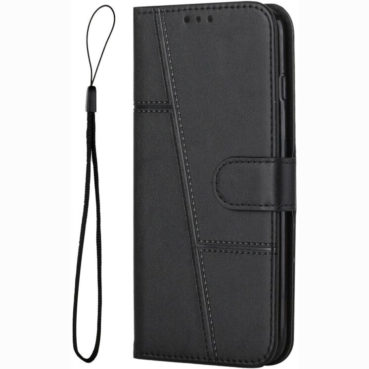 Чохол-книжка з застібкою UniCase Jet Cover для Motorola Edge 70 Pro - Black: фото 3 з 10