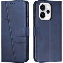 Чехол-книжка с застежкой UniCase Jet Cover для OPPO Reno 15 - Blue: фото 1 из 11