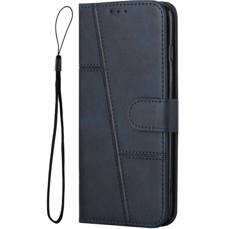 Чехол-книжка с застежкой UniCase Jet Cover для OPPO Reno 15 - Blue: фото 4 из 11