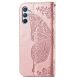 Чехол-книжка UniCase Butterfly Pattern для Samsung Galaxy A56 (A566) - Rose Gold (372155RG). Фото 6 из 9