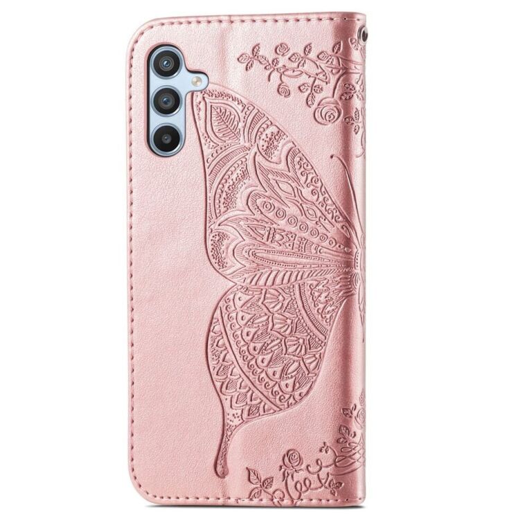 Чехол-книжка UniCase Butterfly Pattern для Samsung Galaxy A56 (A566) - Rose Gold: фото 6 из 9