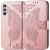 Чехол-книжка UniCase Butterfly Pattern для Samsung Galaxy A56 (A566) - Rose Gold: фото 1 из 9