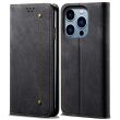 Чехол-книжка UniCase Jeans Wallet для Apple iPhone 15 Pro - Black (329350B)