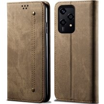 Чехол-книжка UniCase Jeans Wallet для Honor 200 Lite - Khaki: фото 1 из 6