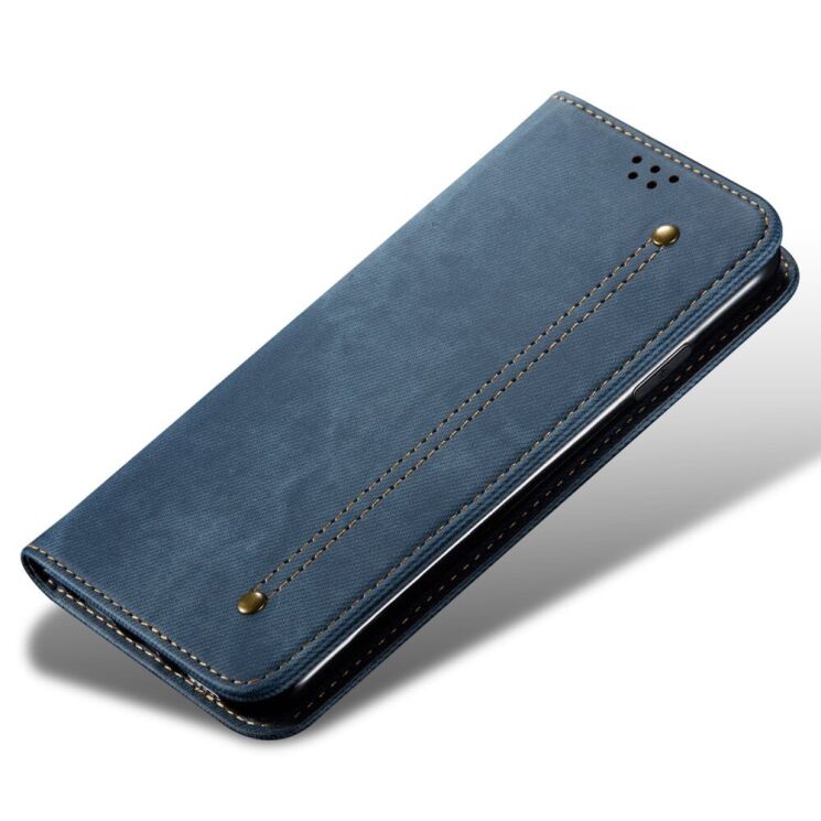 Чехол-книжка UniCase Jeans Wallet для Nothing Phone (3a) - Blue: фото 4 из 6