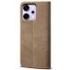 Чехол-книжка UniCase Jeans Wallet для OPPO Reno 14 5G - Khaki (388407K). Фото 6 из 7