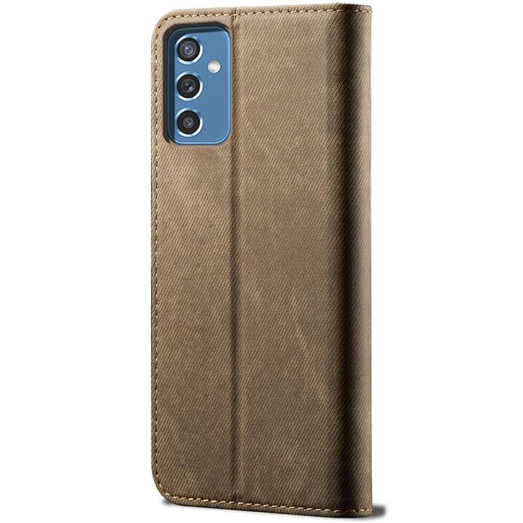 Чохол-книжка UniCase Jeans Wallet для Samsung Galaxy A04s (A047) / A13 5G (A136) - Khaki: фото 3 з 7