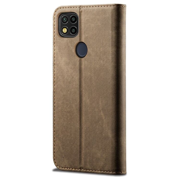 Чохол-книжка UniCase Jeans Wallet для Xiaomi Redmi 10A / Redmi 9C - Khaki: фото 3 з 10