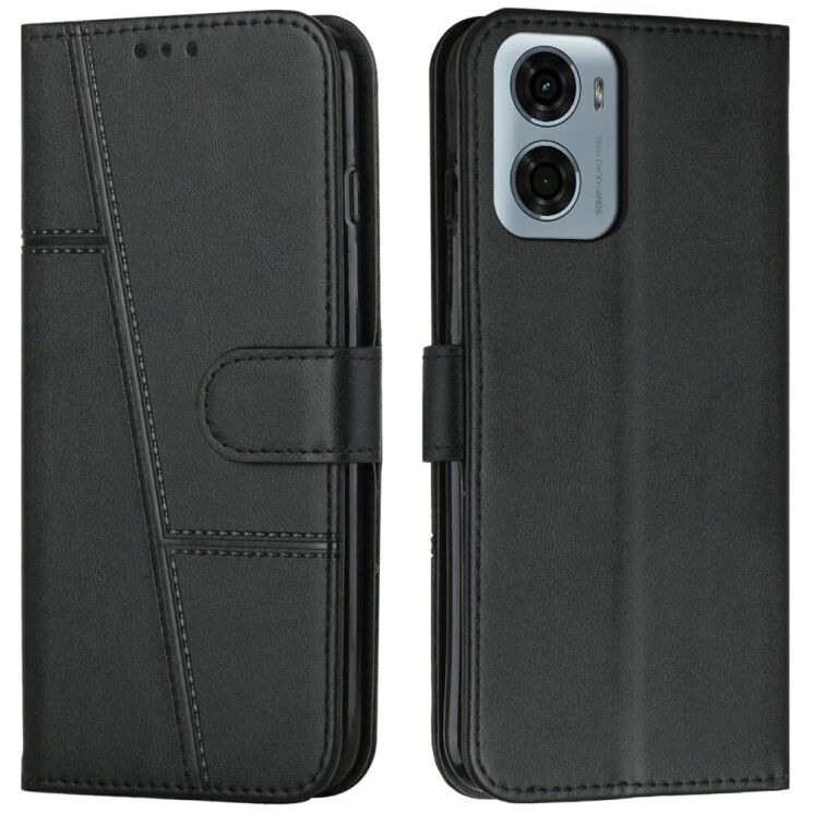 Чохол-книжка UniCase Jet Cover для Motorola Moto G05 - Black: фото 1 з 11