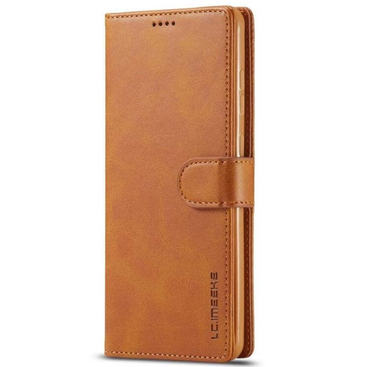 Чехол LC.IMEEKE Wallet Case для Samsung Galaxy S20 FE (G780) - Brown: фото 2 из 11