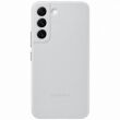 Чехол Leather Cover для Samsung Galaxy S22 (S901) EF-VS901LJEGRU - Light Gray (290058J)