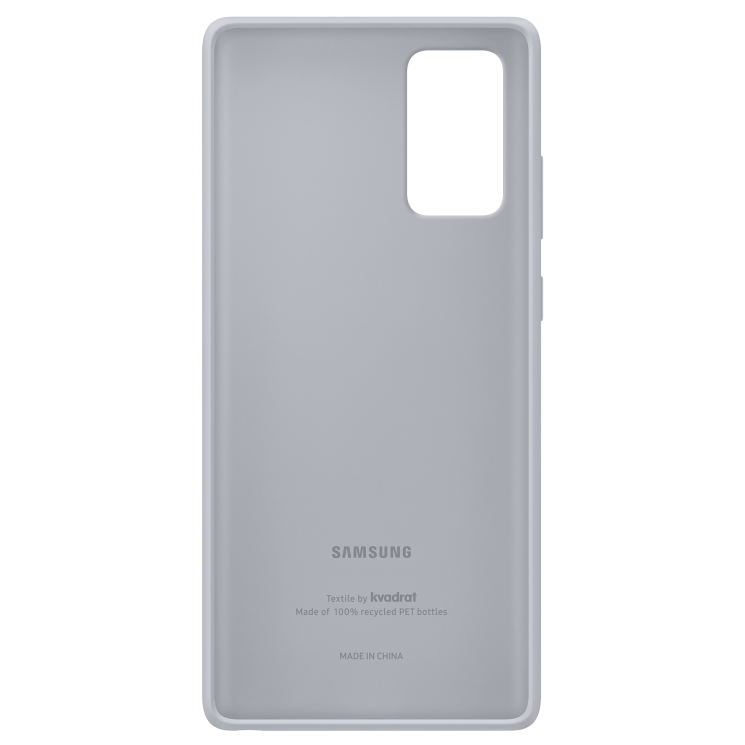 Чохол-накладка Kvadrat Cover для Samsung Galaxy Note 20 (N980) EF-XN980FJEGRU - Gray: фото 4 з 5