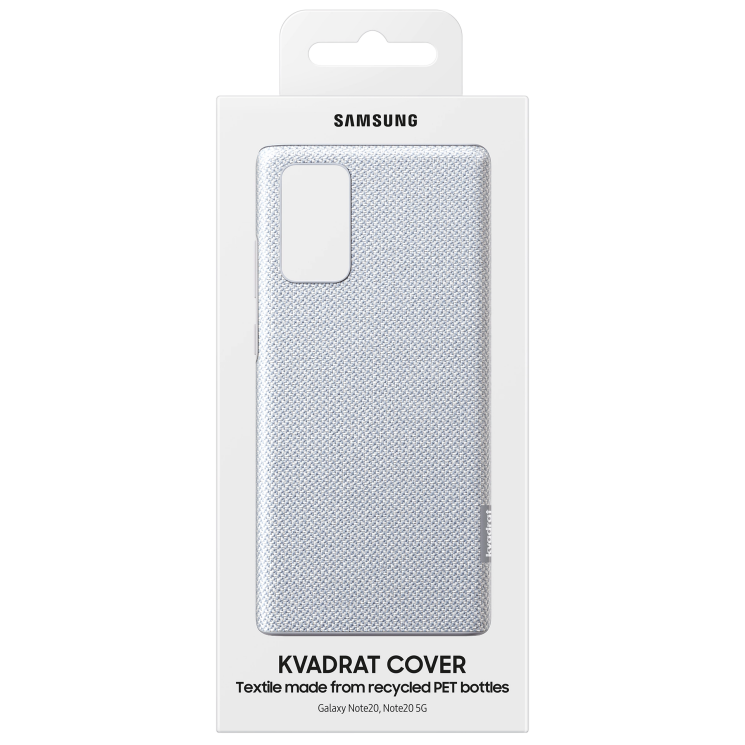 Чохол-накладка Kvadrat Cover для Samsung Galaxy Note 20 (N980) EF-XN980FJEGRU - Gray: фото 5 з 5